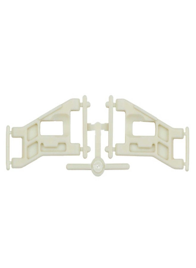 Team Associated RC10 Front Wide Suspension Arms White ASC6204