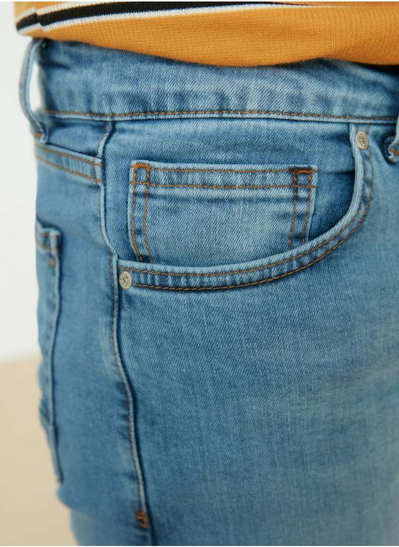 trendyol Distressed Skinny Fit Jeans