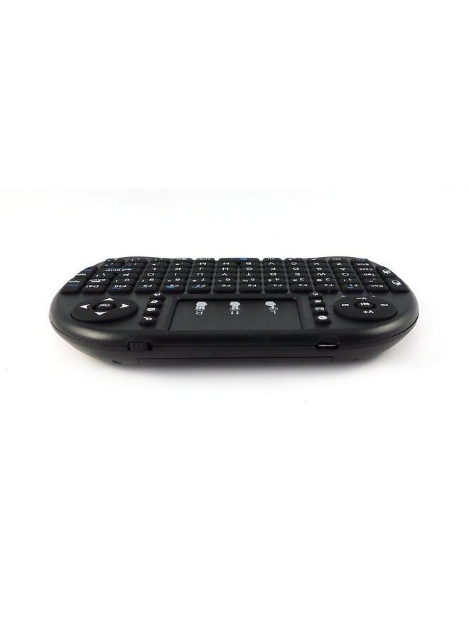 Generic - Mini 2.4G Wireless Bluetooth Keyboard with Touchpad, Color Backlit, for Android TV Box, Xbox, Smart TV, PC, PS3/PS4, 92 Keys, Rechargeable Battery - Image 1