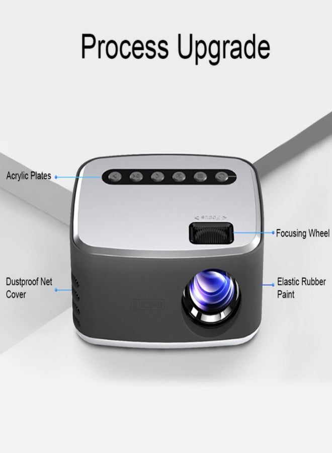 T20 Mini Portable Projector 1080P USB HD LED Home Media Video Player Cinema Projector 320x240 Pixels Supports Easy To Carry - Image 5