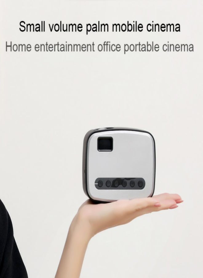 T20 Mini Portable Projector 1080P USB HD LED Home Media Video Player Cinema Projector 320x240 Pixels Supports Easy To Carry - Image 3