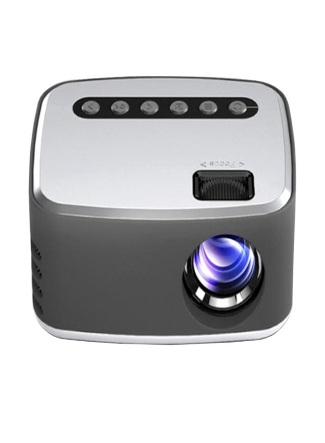 T20 Mini Portable Projector 1080P USB HD LED Home Media Video Player Cinema Projector 320x240 Pixels Supports Easy To Carry - Image 1