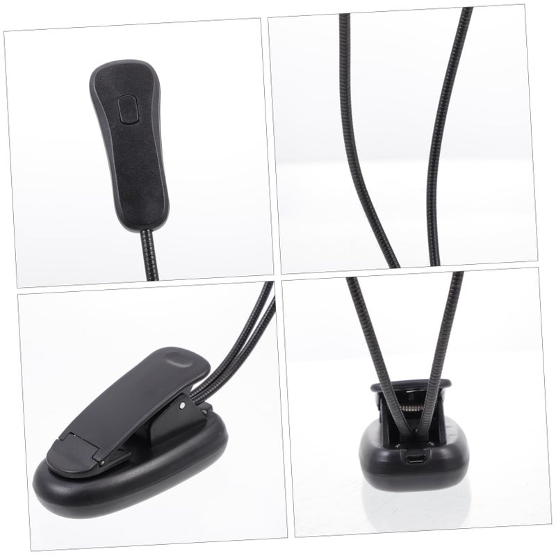 Folding LED Desk Lamp Eye Protection Portable Study Light Adjustable Brightness For Home Office - Image 3