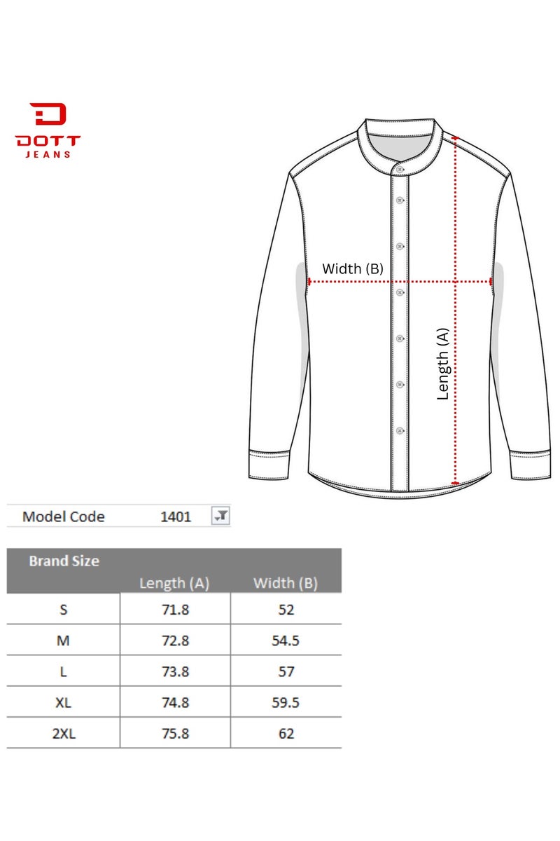 DOTT Oxford Slim Fit Classic Button-Down Shirt - Image 4