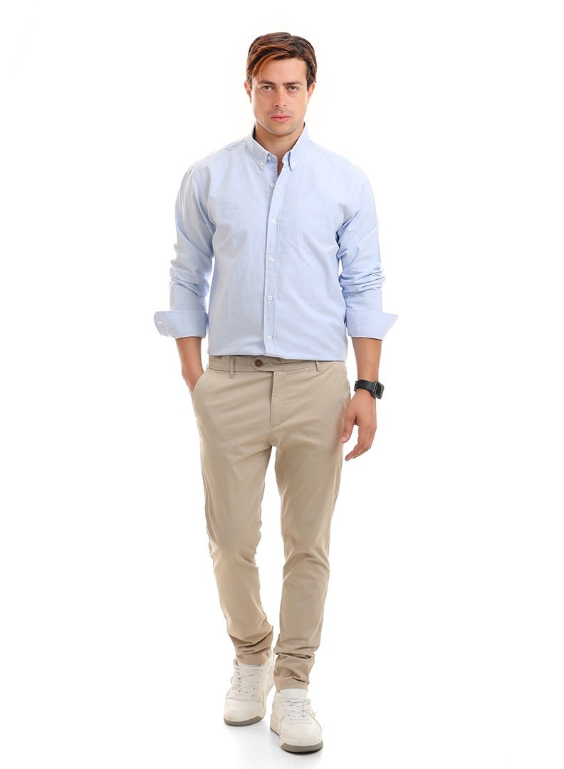 DOTT Oxford Slim Fit Classic Button-Down Shirt - Image 3