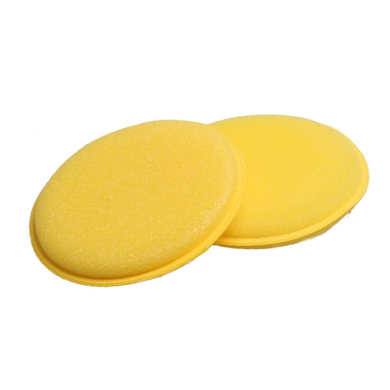 6Pcs Dual Sided Car Waxing Sponge Pads 9 8x9 8x1 5cm For Detailing Cleaning And Polishing - Image 2