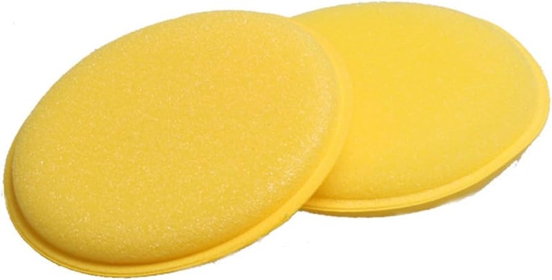 6Pcs Dual Sided Car Waxing Sponge Pads 9 8x9 8x1 5cm For Detailing Cleaning And Polishing - Image 1