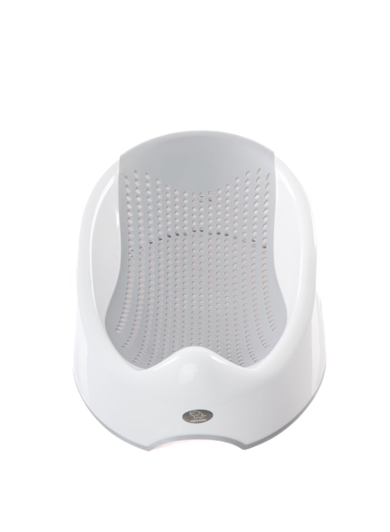 إلفي بيبي مهد نظيف غير قابل للانزلاق آمن للاستحمام للرضع مع مسند رأس مائل و متين - Image 1