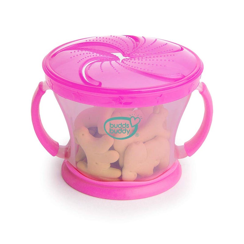 BuddsBuddy Premium Snack Dispenser, BB7113 (Pink) - Image 4