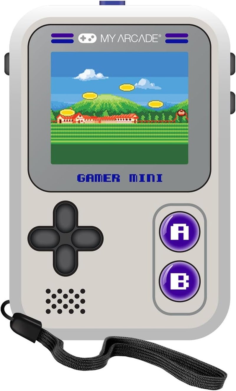 My Arcade Gamer Mini Classic-Purple: Games for Kids, Miniature Handheld Gaming System Packed with 160 Games, 1.8'' Color Display (DGUN-3924), Small - Image 1
