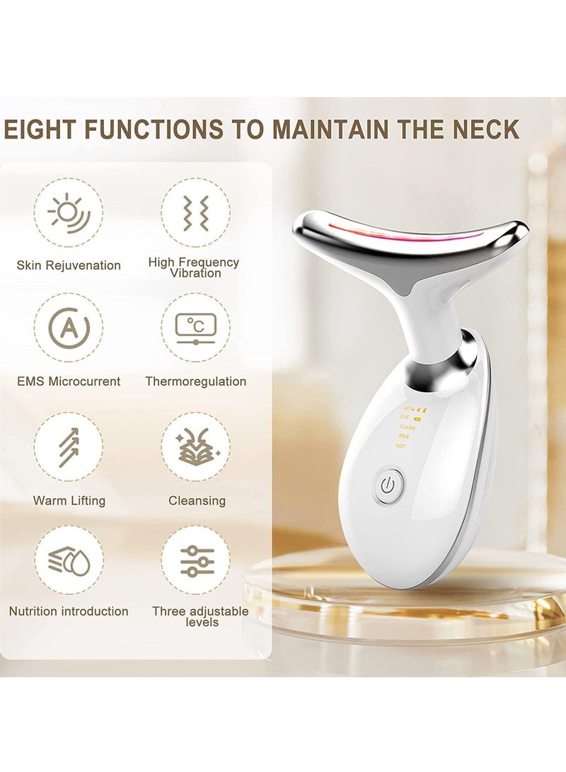 general Electric Face Massager, Fade Wrinkles Skin Tightening Machine, Portable Neck Face Toning Device,Device for Anti-Aging, EMS Beauty and Skin Care Massage Heating Device - Image 4