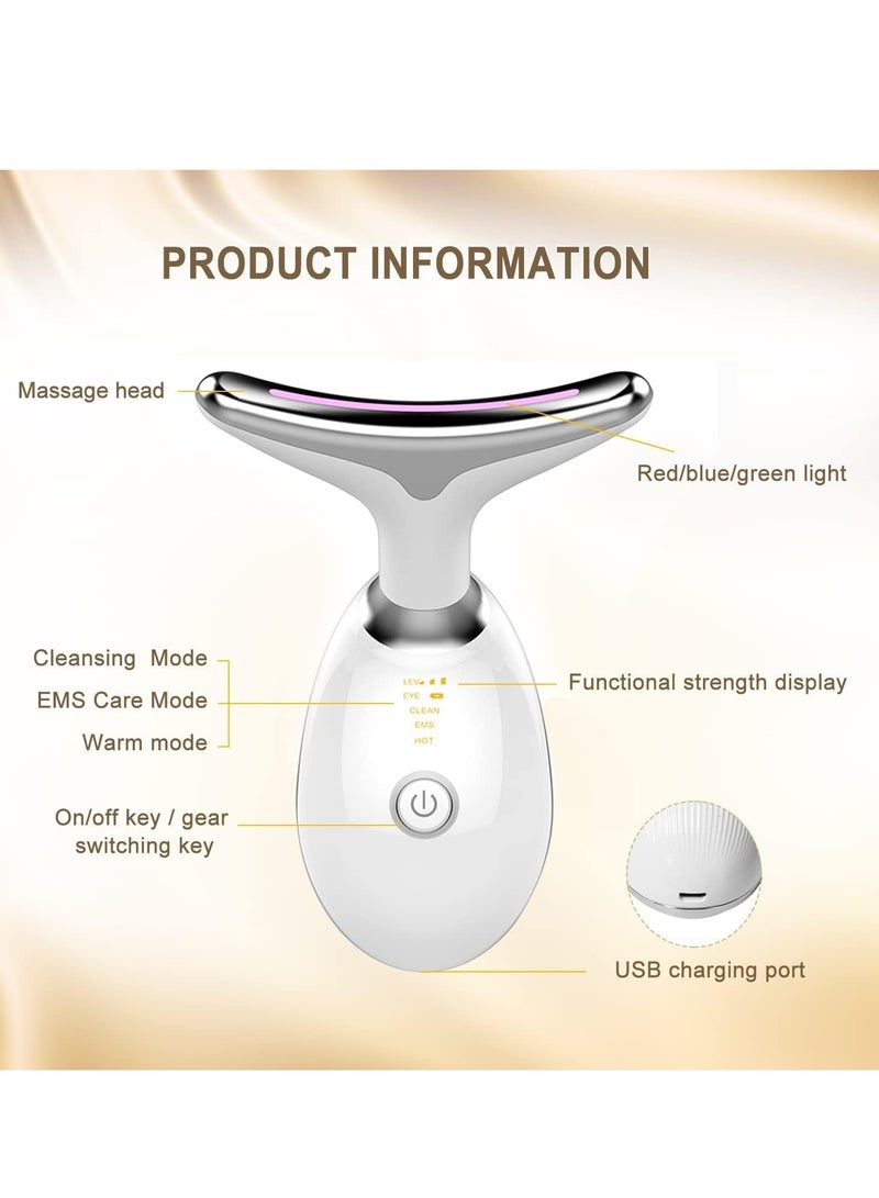general Electric Face Massager, Fade Wrinkles Skin Tightening Machine, Portable Neck Face Toning Device,Device for Anti-Aging, EMS Beauty and Skin Care Massage Heating Device - Image 5