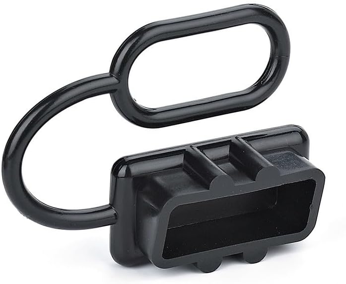 Unifizz Car 4pcs 600V 50A Battery Quick Connect Disconnect Wire Harness Plug with Cover Orange for Trailer Forklift 7 8 10 AWG - Image 5