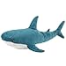 JULAN 31inch Giant Plush Shark Toy Pillow3D Giant Shark Stuffed AnimalSoft Shark Cushion Pillow Shark Stuffed Toy Throw Pillow for Childrens Pillow Boys and Girls Room Decoration Bedtime Gift 80cm - Image 2