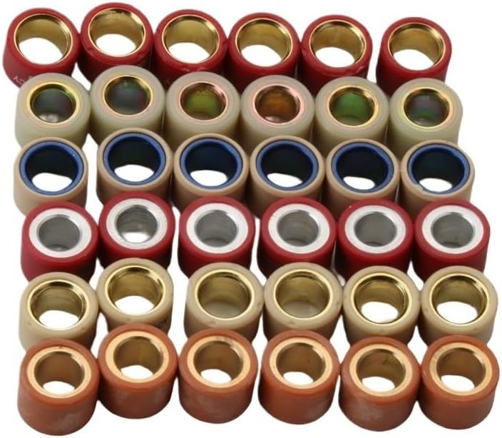 Motorcycle 6PC Variator Roller 7g 11g 12g 13g 16g Weights 20x15mm Fit For K2-K6 K7-L1 Uc X - K1 125 Ux K8 150cc(4149078D) - Image 2