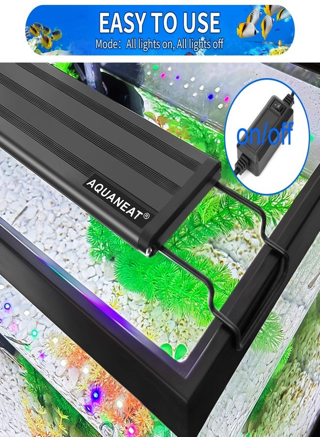 AQUANEAT مصباح أحواض السمك AQUANEAT LED كامل الطيف لأحواض السمك من 36 إلى 44 بوصة، مناسب للمياه العذبة - Image 4