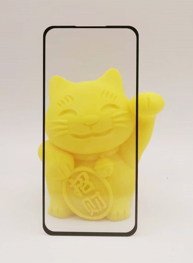 Tempered Glass Screen Protector For Xiaomi POCOM4 pro 4G Black Edge/Clear - Image 3