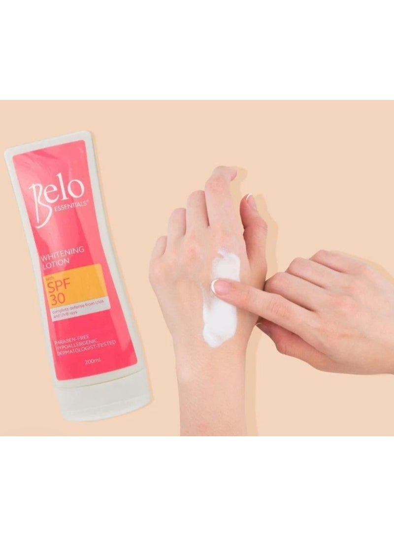 Belo Essentials Whitening Lotion with SPF30 - 200mL - Image 2