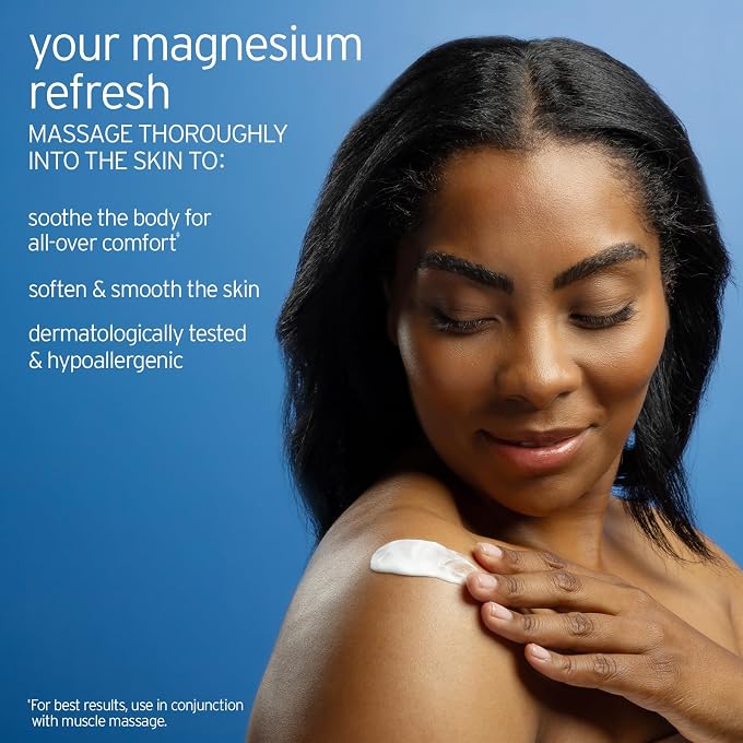 Life-flo Magnesium Lotion, Unscented Massage & Body Lotion, Relief & Relaxation for Overworked Muscles & Joints, With Magnesium Chloride from the Zechstein Seabed, Plus Shea Butter & Coconut Oil, 8oz - Image 3