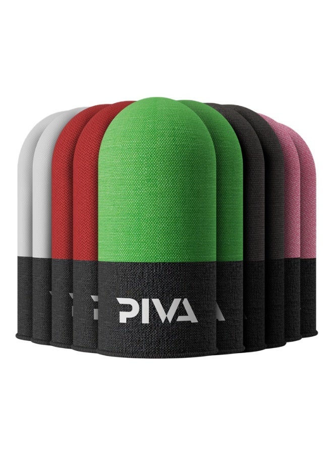 PIVA 10 Mobile Gaming Finger Sleeves – Frost Cold Silver Fiber Touchscreen Finger Cover for PUBG & FPS Games, Anti-Sweat, High Sensitivity, Smooth Control For Redmagic, Iphone, iPad, Samsung, Poco and Mobile Phones (5 Pairs / 10 PCS) - Image 1