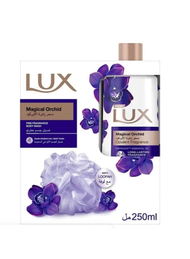 لوكس غسول جسم عطري سحر زهرة الاوركيد 250مل