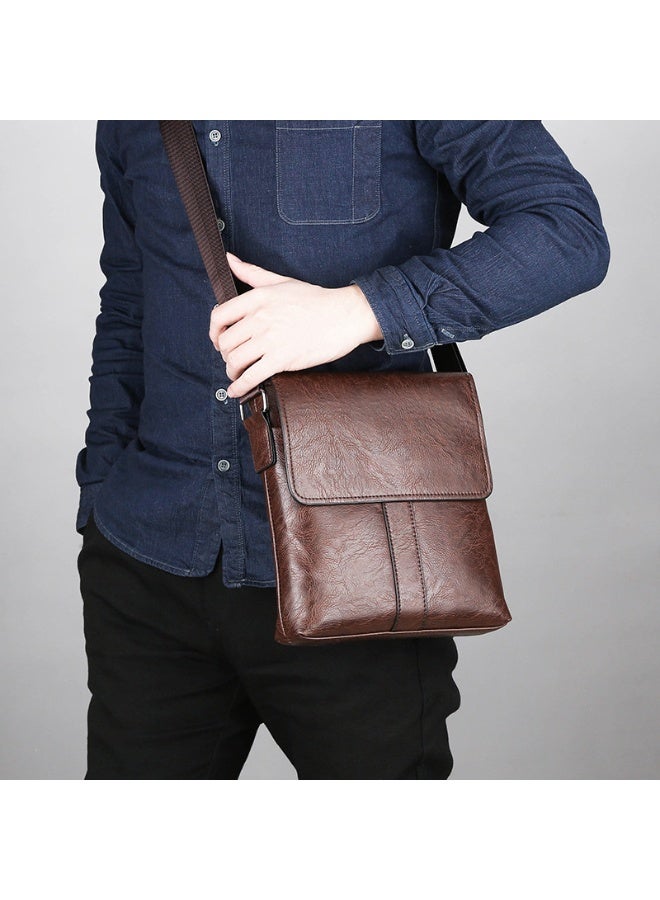 KUYING Men's Business Commuting Single Shoulder Crossbody Bag  - Image 2
