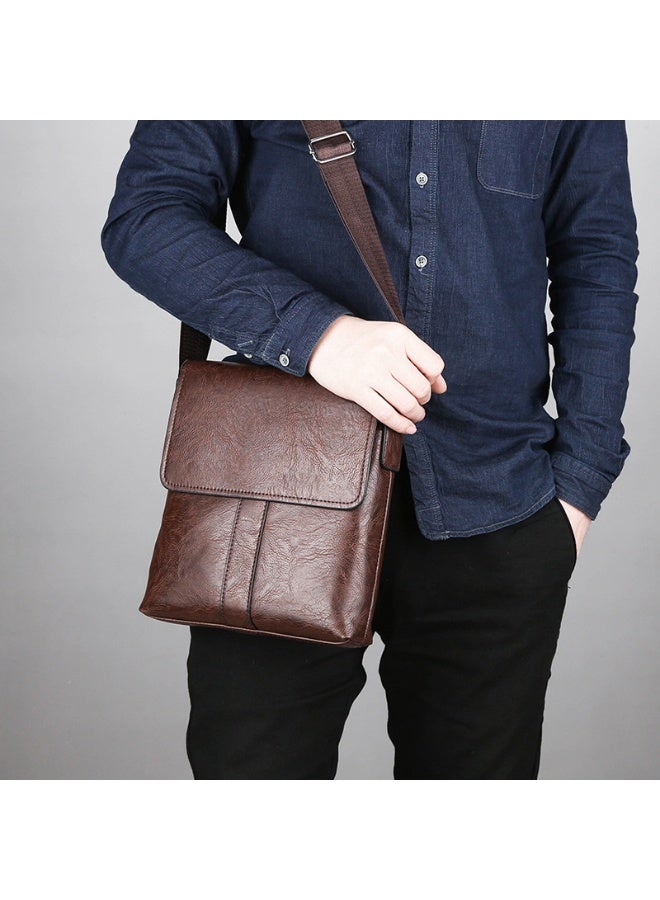 KUYING Men's Business Commuting Single Shoulder Crossbody Bag  - Image 3