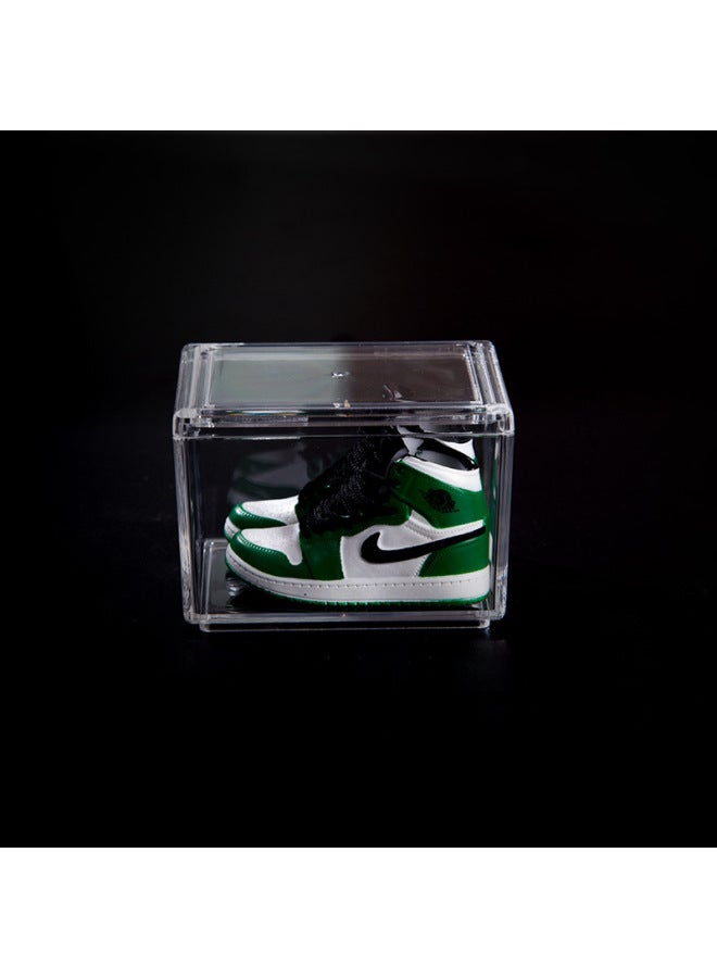 Creative Diy Model Desktop Decoration For Boys And Girls Birthday Gift Trendy Mini AJ Sneakers Shoes Wall-Color:1 Little Celts - Image 1