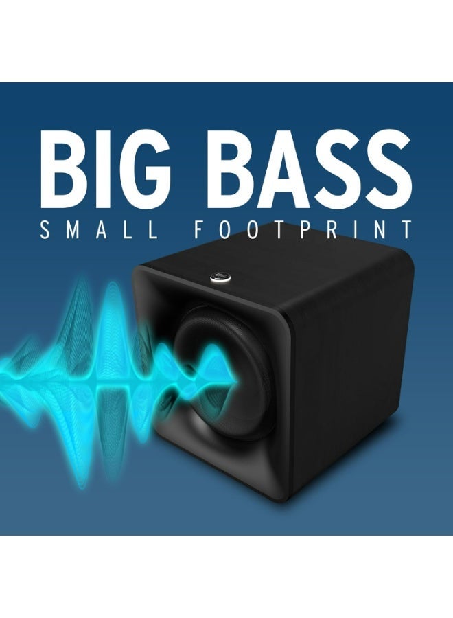 كليبشا كليبش Flexus Sub100 – ساب ووفر لاسلكي 10 إنش  - يعمل حصريا مع كليبش ساوند بار Flexus Core 100 و Flexus Core 200 - Image 4