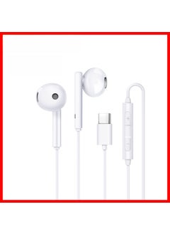 3.5mm In-Ear Wired Headphones for Apple Huawei Android [Bag] Q5 headset-Type-C] copper ring speaker