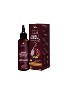 Onion And Bhringraj Hair Oil With 4X Growth Action -| 100 Ml