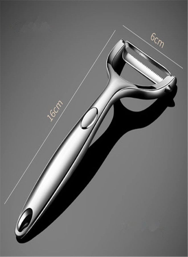MYOSOTIS Vegetable Peeler,Fruit,Apple, Potato Peeler Stainless Steel Sharp photato Cutter Y-Shaped kitchen Gadget Peeling Portable Home Kitchen Tools-5 Years of Warranty - Image 3
