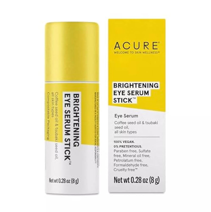 Acure Brightening Eye Serum Stick Coffee + Tsubaki Seed Oil - Image 1