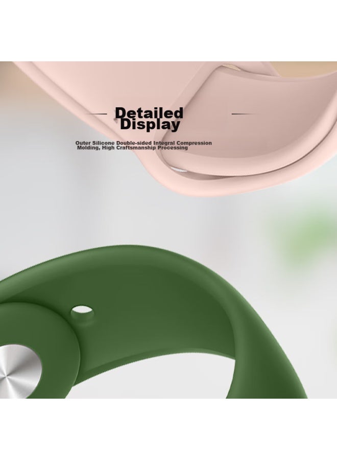Wei Qiantu Weiqianto متوافق مع Huawei Watch Band لـ Gt4/gt5/pro/gt3pro/watch4pro/3pro، حزام سيليكون رياضي للرجال، 46/48mm - Image 5