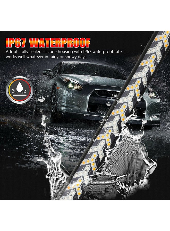 Truck Tailgate Light Bar Light Strip with Red Running Brake Lights Turn Signal Reverse Light  - Image 4