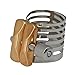 Mxfans Mxfans Twin Screws Adjustment Alto Saxophone?Mouthpiece Sax Ligature Silver  - Image 2