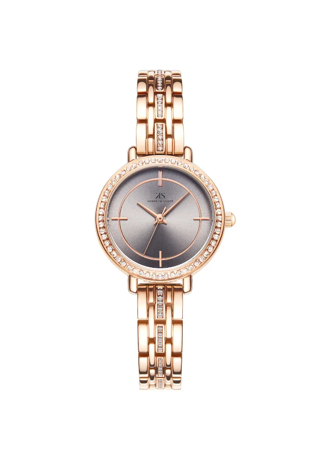 KENNETH SCOTT Women's Stainless Steel Analog Watch K23532-RBKX - 28.5 mm