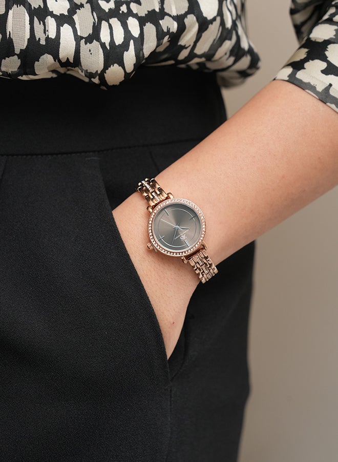 KENNETH SCOTT Women's Stainless Steel Analog Watch K23532-RBKX - 28.5 mm - Image 5