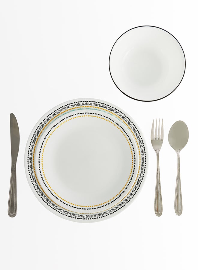 كوريل طقم أواني طعام 12 قطعة بالوم - Image 2