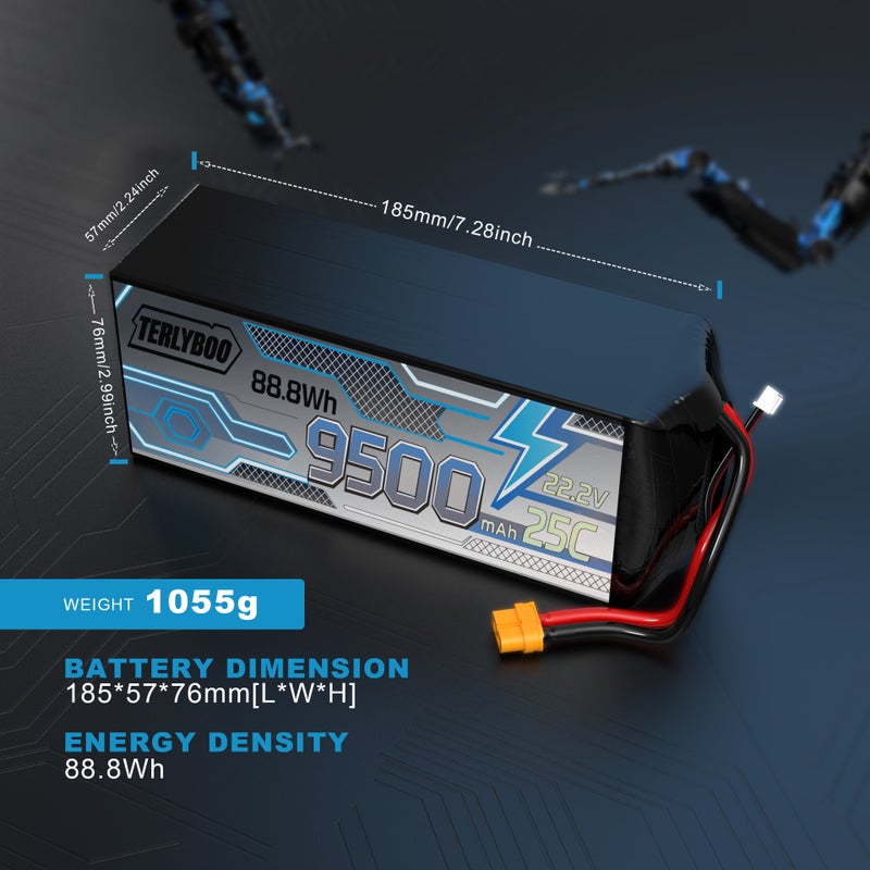 Custom High-Capacity, High-Discharge Rate Li-Polymer Battery for FPV Drones and RC Cars - Image 3