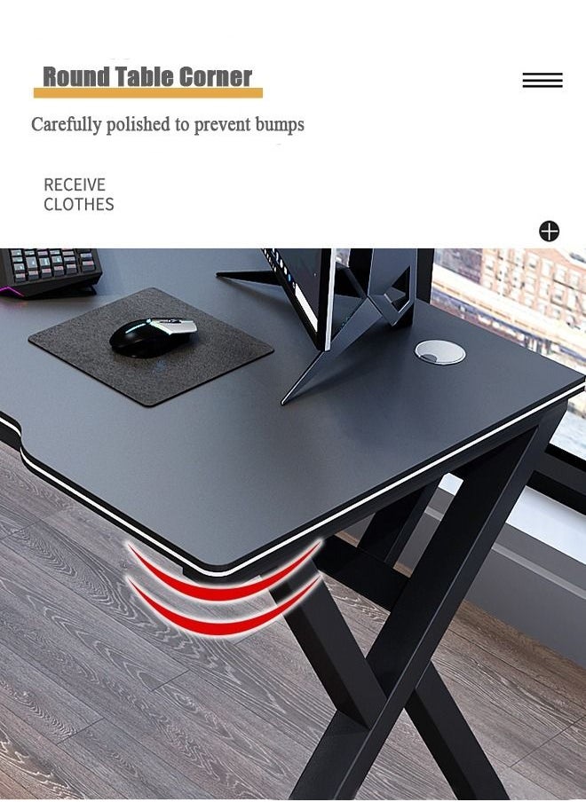 Arabest Gaming Desk for Gamer Room, Workstation, Bedroom（100*60*75cm）  - Image 4