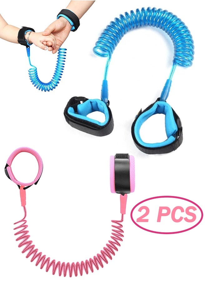 2 PCS Baby Kids Safety Anti-lost Strap Walking Harness Toddler Wrist Band Leash Belt 1.5-meter - Image 1