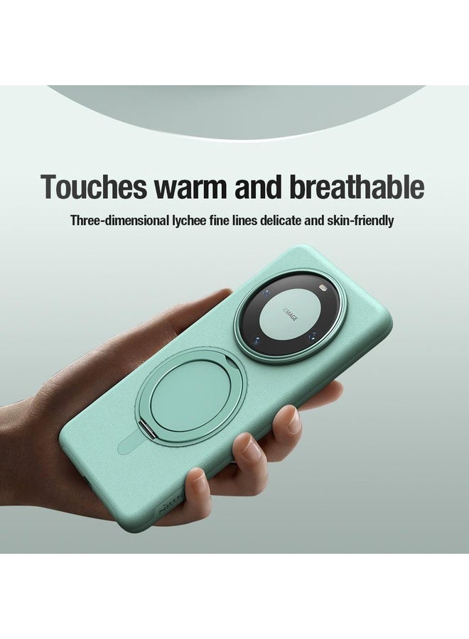Case Cover For Huawei Mate 60 Pro / 60 Pro+ NILLKIN MagProp 360 Rotation PC + TPU Full Covering MagSafe Magnetic Phone Case(Green)