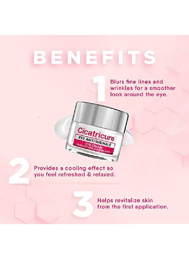 CICATRICURE - Anti Wrinkle Eye Cream 05 Ounces (Packaging May Vary) - Image 1