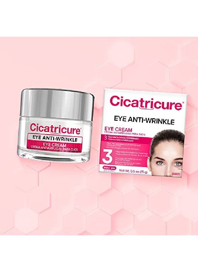 CICATRICURE - Anti Wrinkle Eye Cream 05 Ounces (Packaging May Vary) - Image 1
