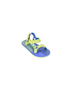CUBS Royal Blue - Neon Green Boys Sporty Sling CUBS Sandal 28  - Image 1
