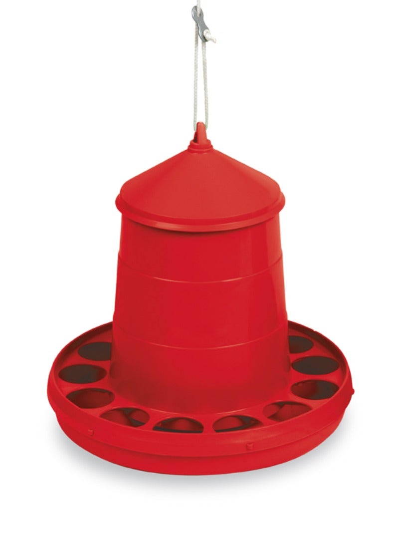 Gaunsa Gaun 12kg Bird Feeder for Chicken / Hen and other similar Birds, Portable Bird Feeder, Poultry Hanging Feeder, Bird Supplies (Made in Spain) - Image 1