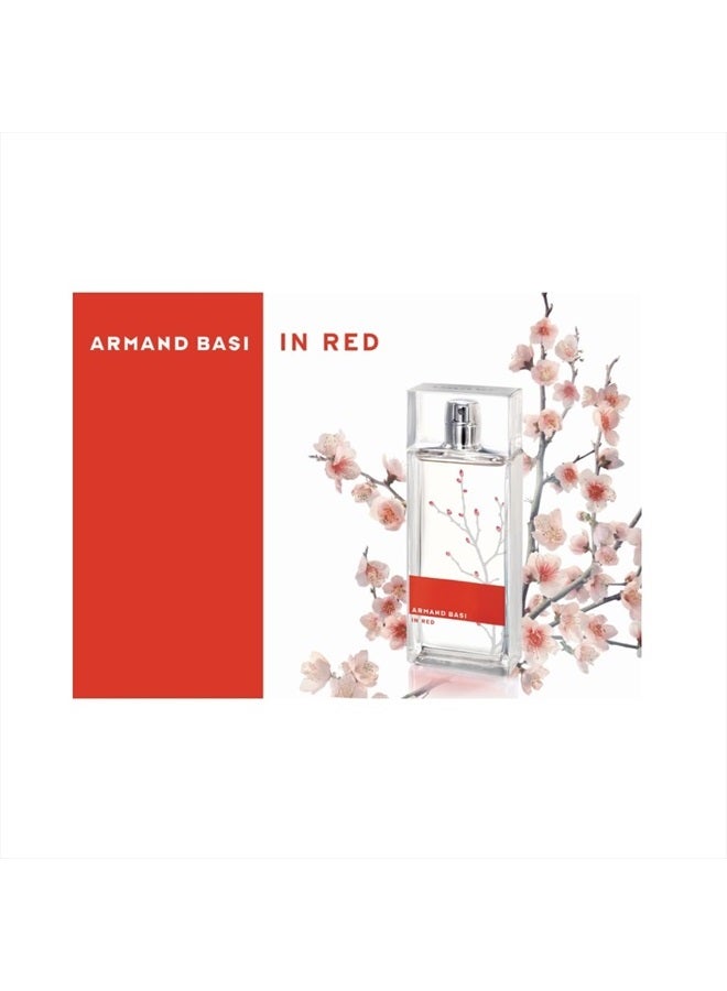 ARMAND BASI Red By Armand Basi For Women. Eau De Toilette Spray 3.4 Ounces - Image 3