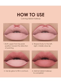 6 Colors Matte Nude Lipstick Set Liquid Lipstick Velvet Lip Gloss Lip Stain Long Lasting Waterproof Nude Pink Lipstick Set for Women Lip Makeup Kits - pzsku/Z030771C1B595E0653DF8Z/45/_/1730440494/f32f9288-4d51-42f8-9827-327b96ee8160