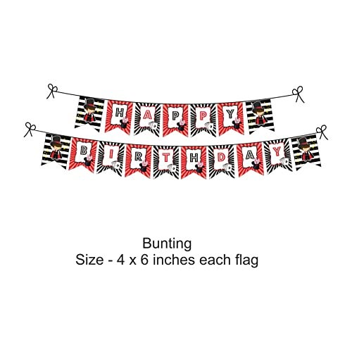 PrettyurParty PRETTY UR PARTY Magic Party decorations Kit - 80 pcs includes Bunting, balloons, thank you, centerpiece, danglers, Magic Party Supplies, Magic Birthday Party Decor, Banner for Girls Boys Kids - Image 5